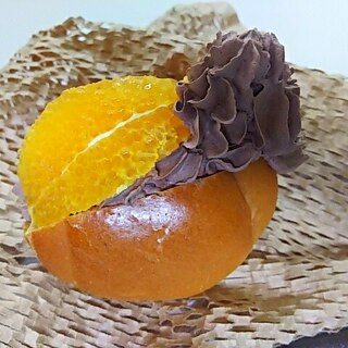 オレンジ☆チョコクリームサンド